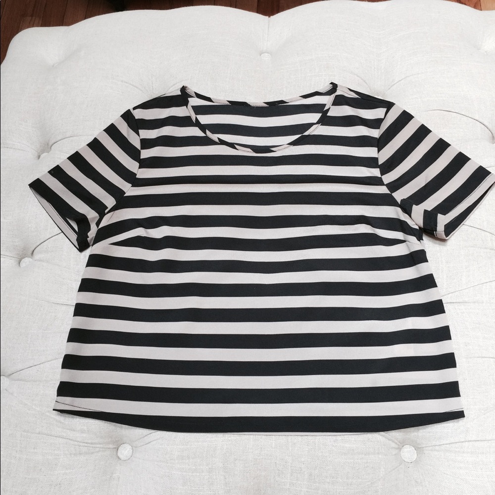 Striped Crop Top size S